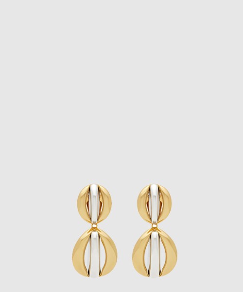 생로랑 메탈 소재의 CASSANDRE 듀오 링 크 774623