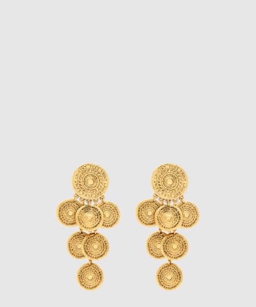 생로랑 메탈 참 이어링 820145