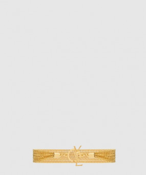 생로랑 메탈 소재의 CASSANDRE 체인 브레이슬릿 823404