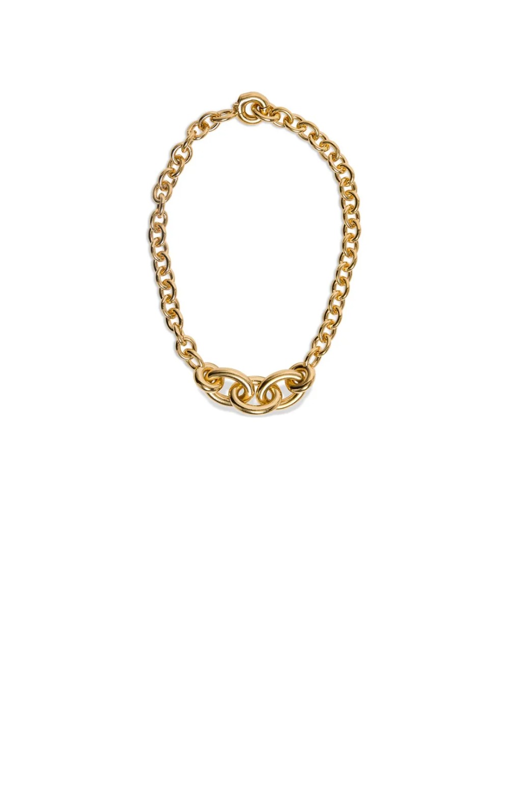 생로랑 타워 메탈 네크리스 669554