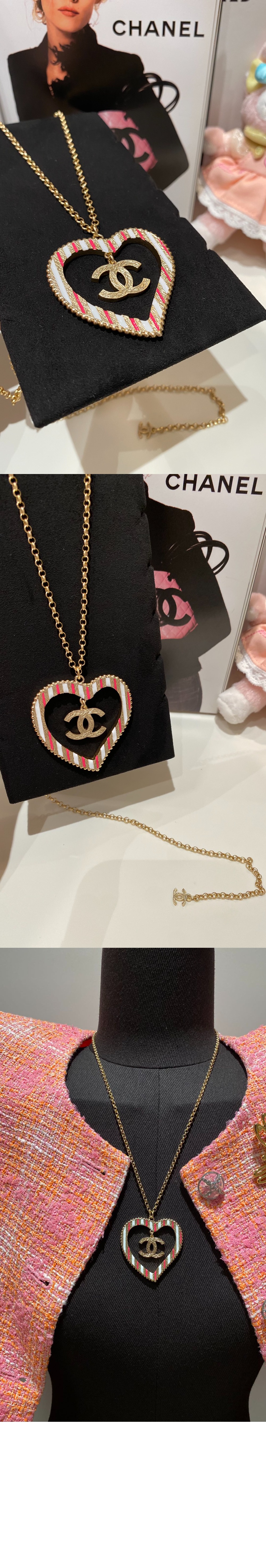 샤넬 펜던트 네크리스 ABC919