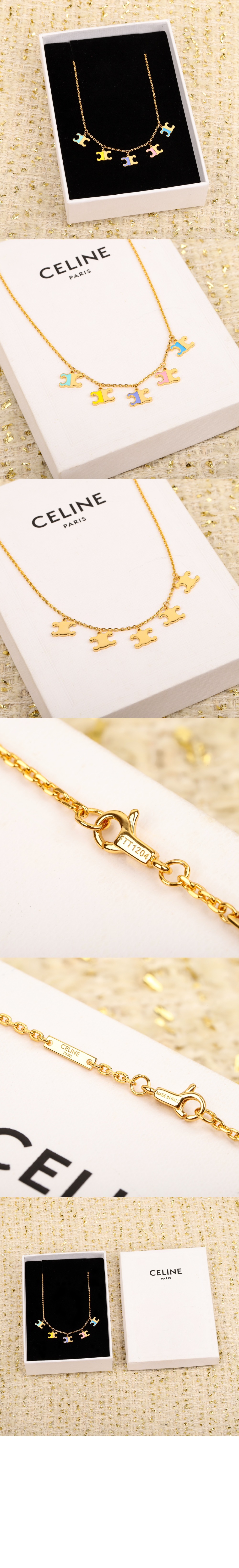 셀린느 트라이옴프 목걸이 461CK6