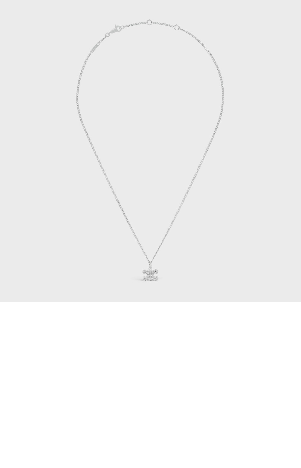 셀린느 트리옹프 라인스톤 목걸이 460GB6