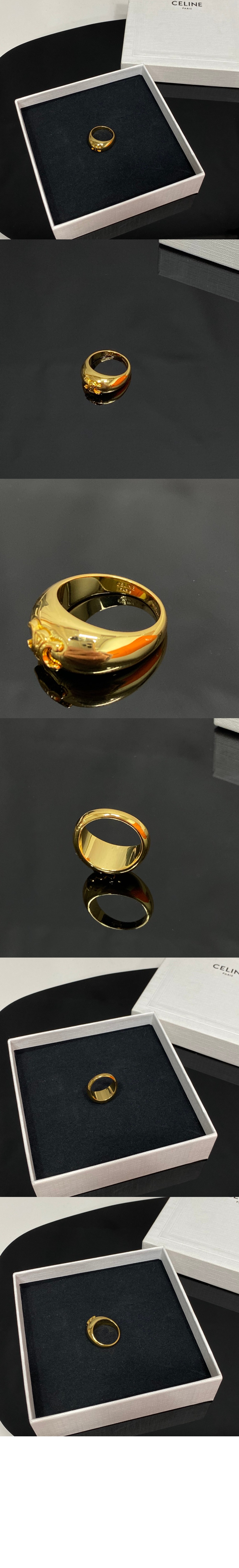 셀린느 트리옹프 볼드 반지 460HW6