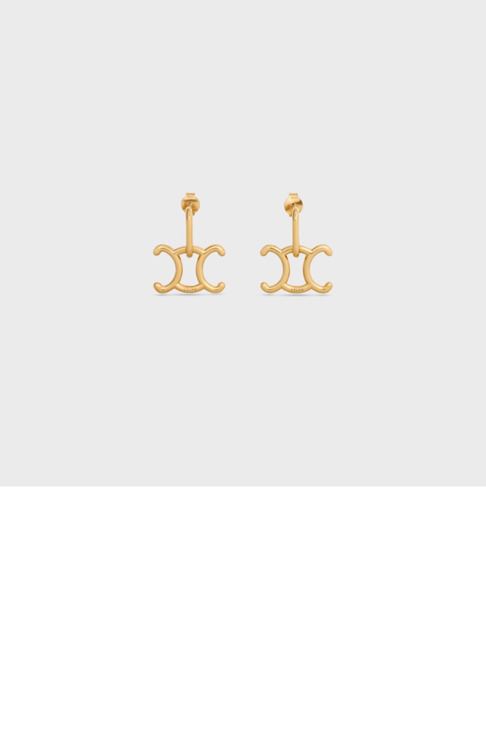 셀린느 트리옹프 락 귀걸이 460XI6