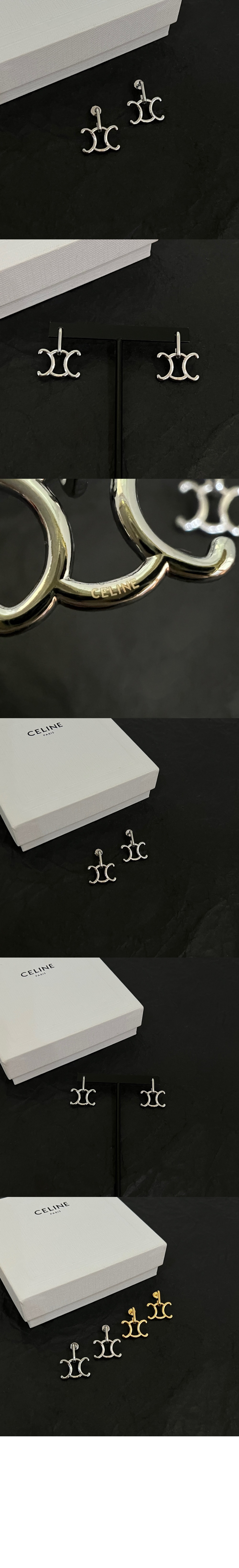 셀린느 트리옹프 락 귀걸이 460XI6