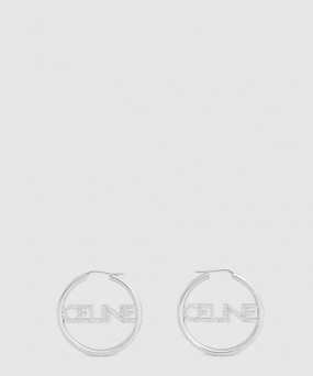 셀린느 모노크롬 스트라스 귀걸이 460YU6