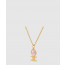 셀린느 트리옹프 인디 스몰 목걸이 460RM6