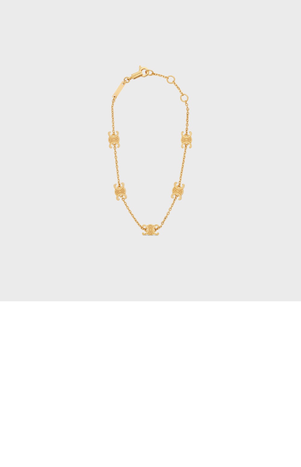 셀린느 트리옹프 미니 팔찌 460MT6