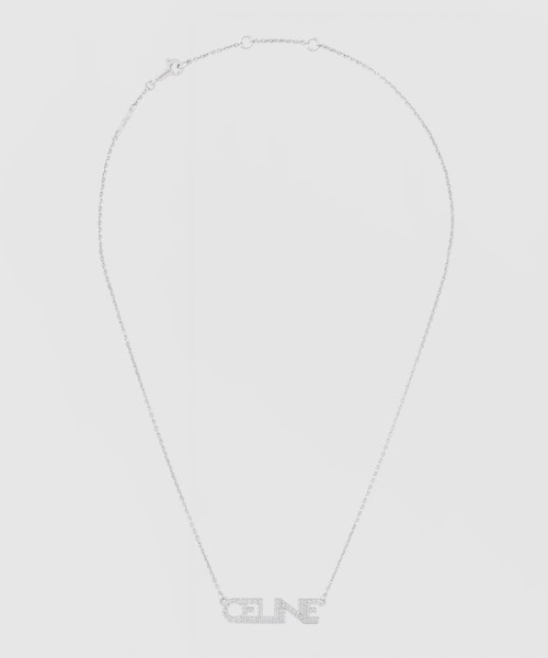 셀린느 모노크롬 스트라스 목걸이 460YR6