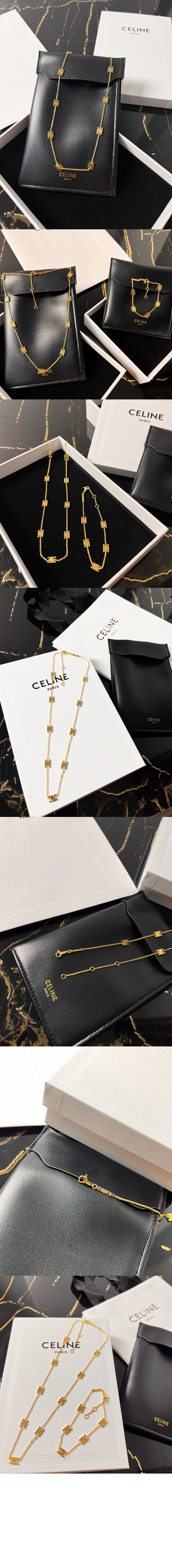 셀린느 트리옹프 미니 목걸이 460MS6