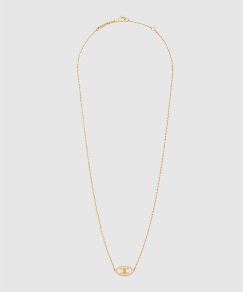 셀린느 마이용 트리옹프 다이아몬드 목걸이 46X766