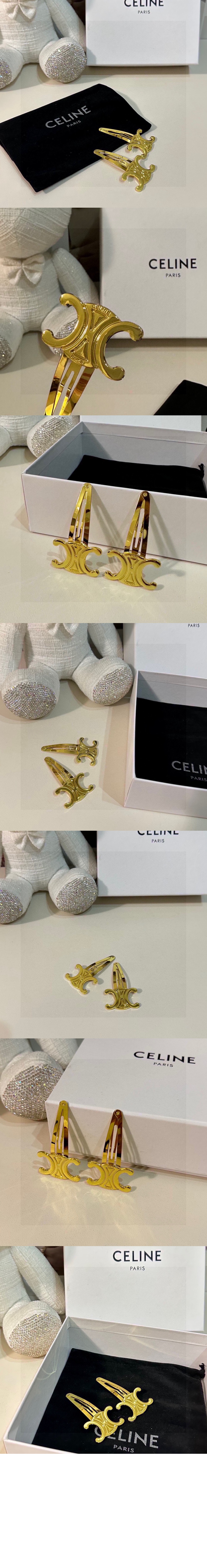 셀린느 트리오페 헤어핀 46Z656