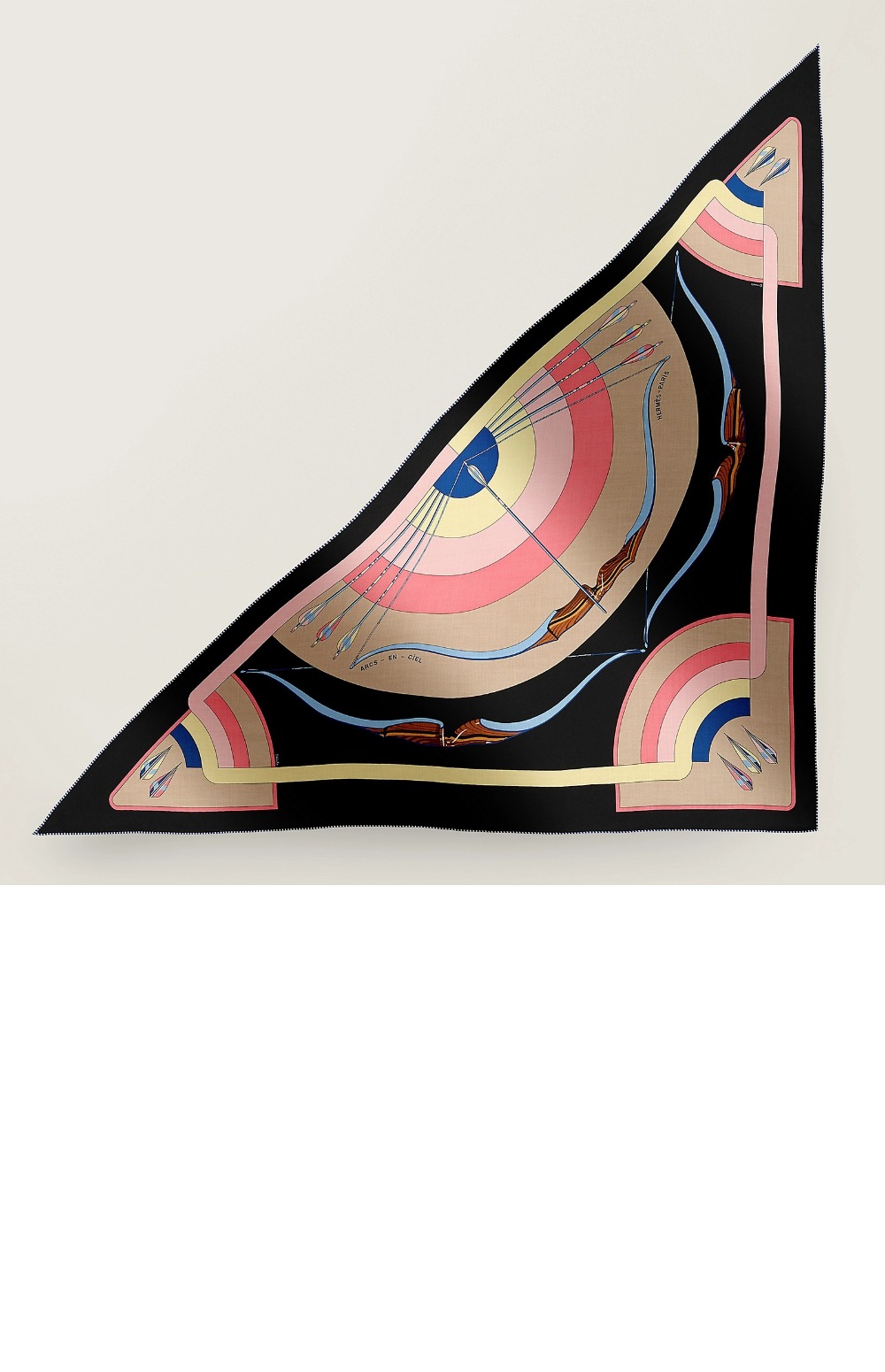 에르메스 Rainbow 자이언트 트라이앵글