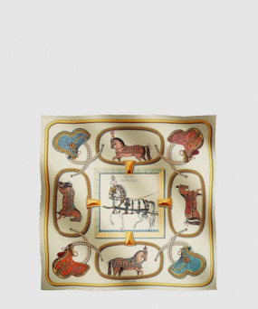 에르메스 Grand Apparat 포에버 스카프 90