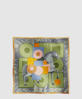 에르메스 Cavalier en Formes 스카프 90