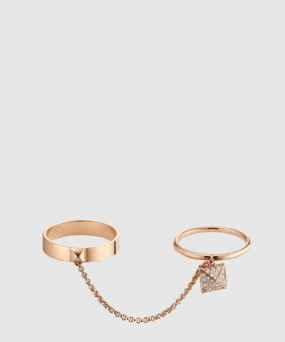 에르메스 Clou d H 더블 링