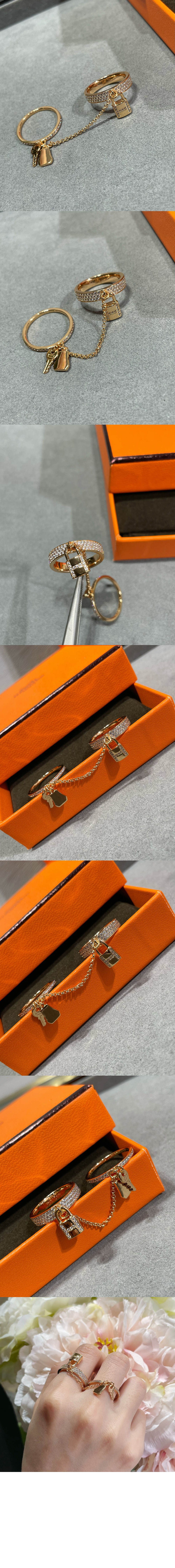 에르메스 켈리 더블 반지