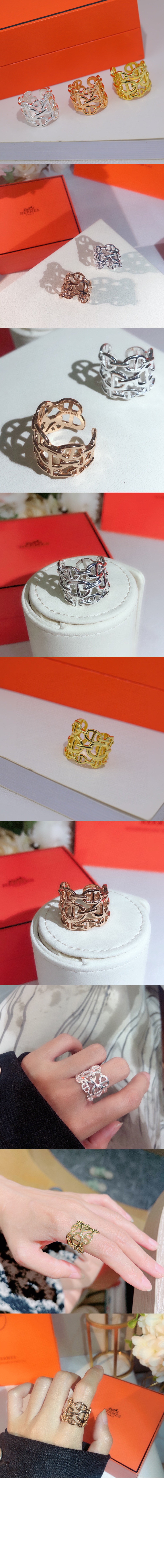 에르메스 샹달 반지 라지