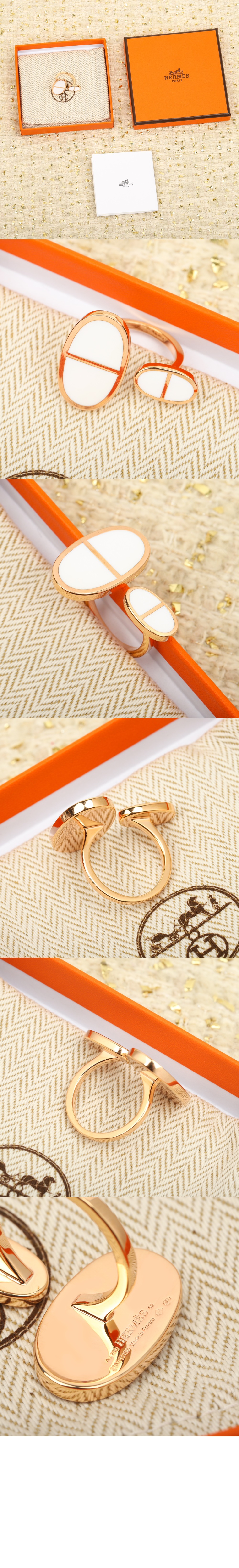 에르메스 Chaine d'ancre Verso 반지