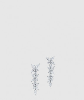 티파니앤코 혼합 클러스터 드롭 귀걸이