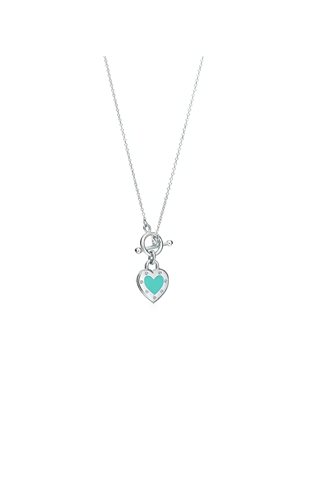 티파니앤코 하트 태그 목걸이