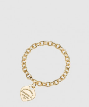 티파니앤코 하트 태그 브레이슬릿