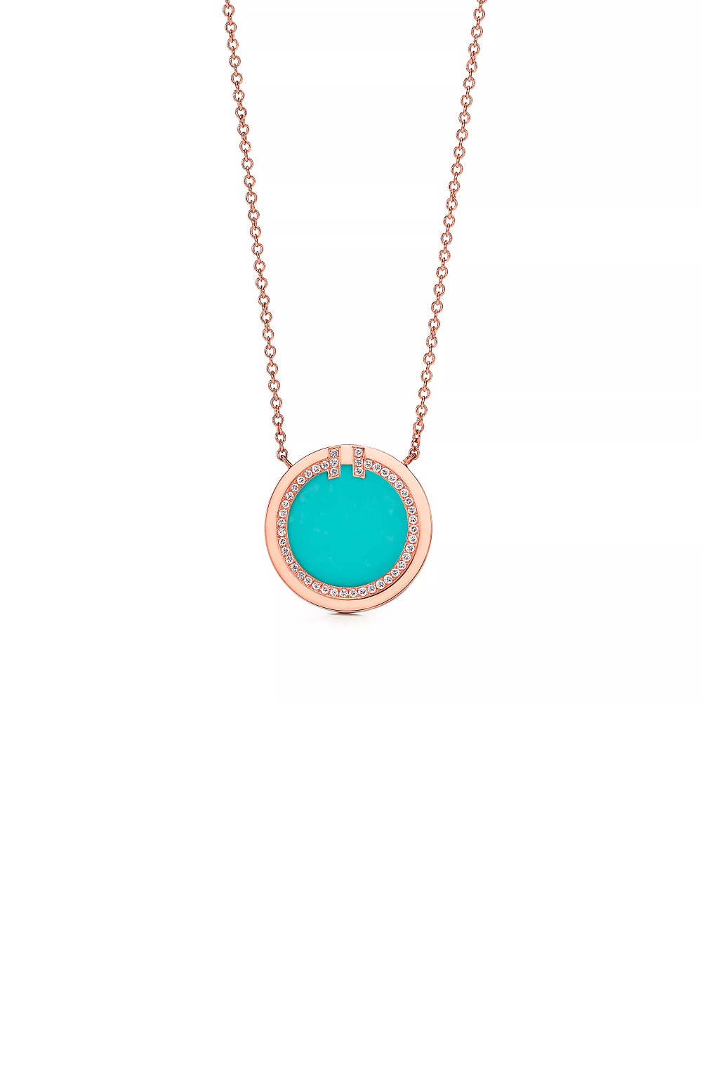 티파니앤코 써클 다이아 목걸이