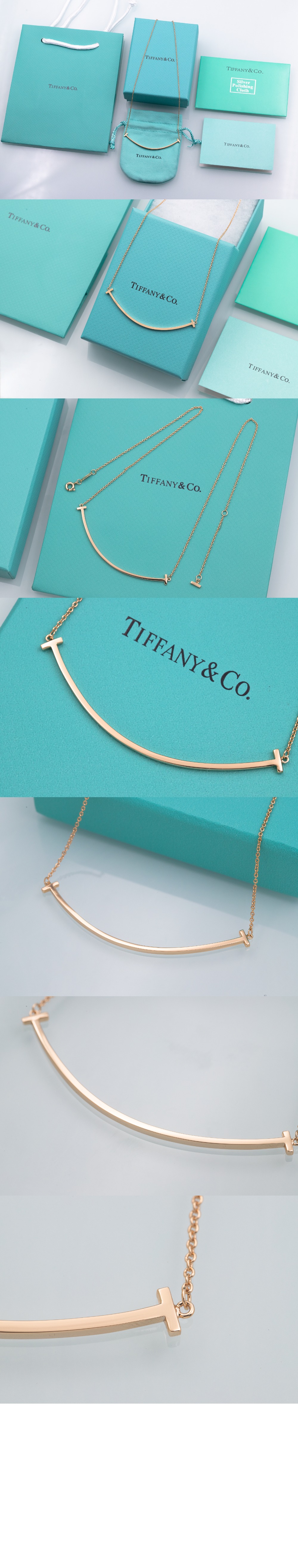 티파니앤코 스마일 목걸이 라지