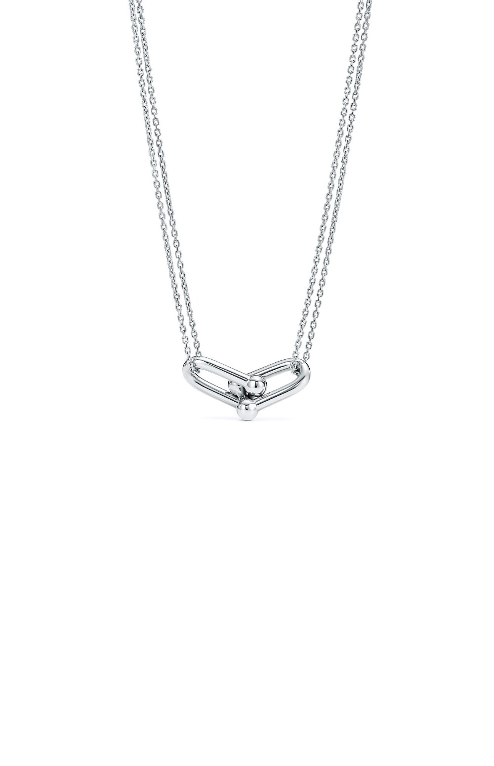 티파니앤코 더블 링크 펜던트