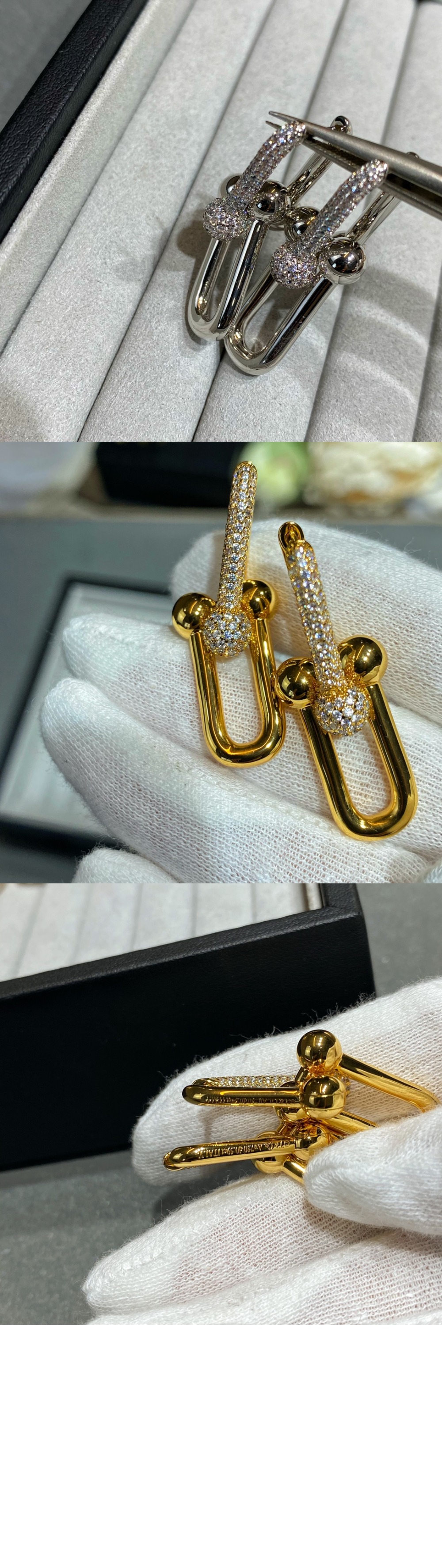 티파니앤코 링크 귀걸이