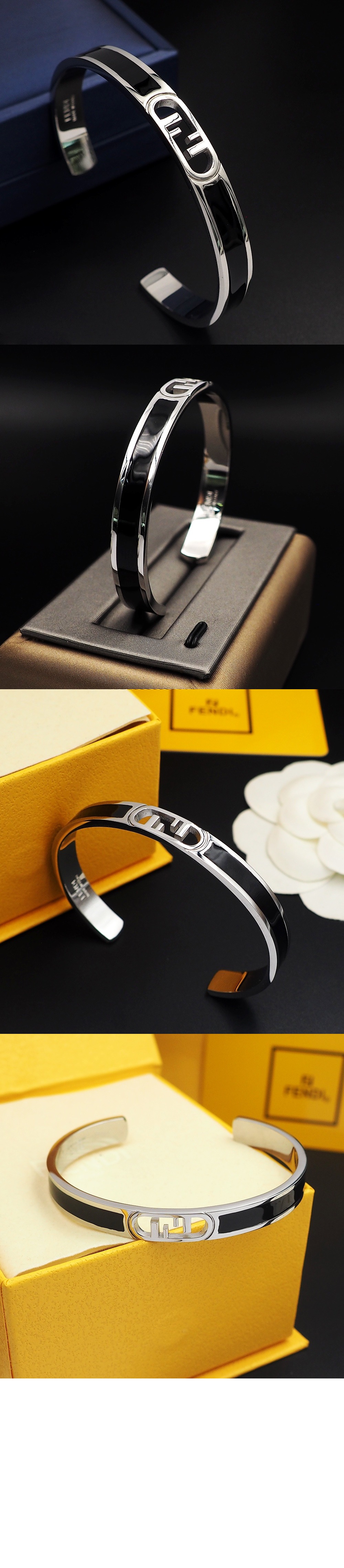 펜디 FF 브레이슬릿 7AJ634