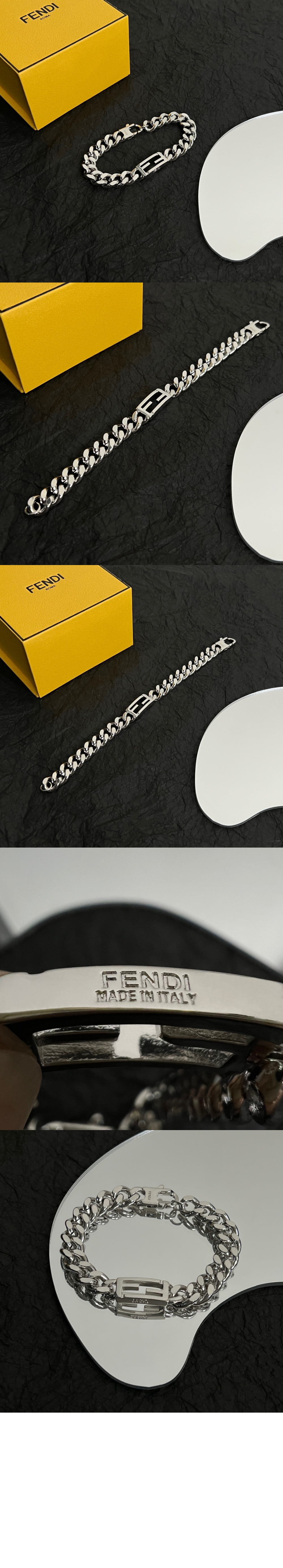 펜디 바게트 브레이슬릿 7AJ539