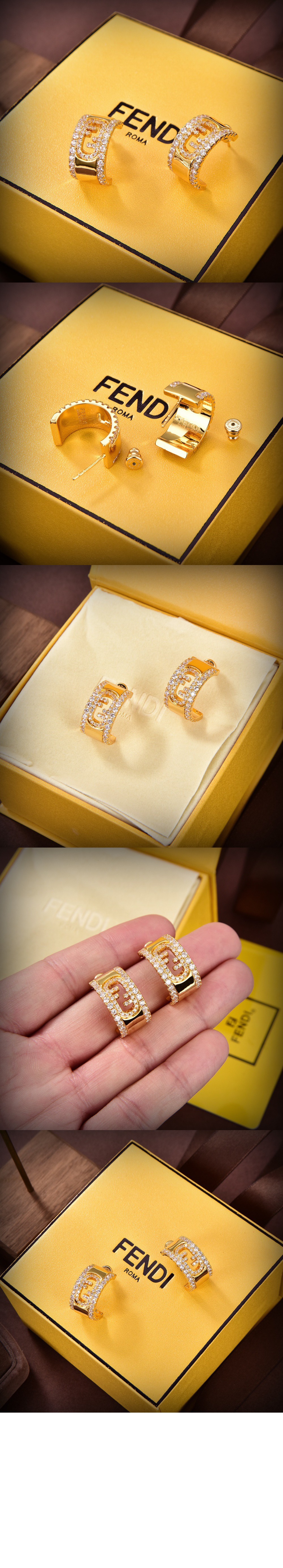 펜디 O’Lock 이어링 8AH972