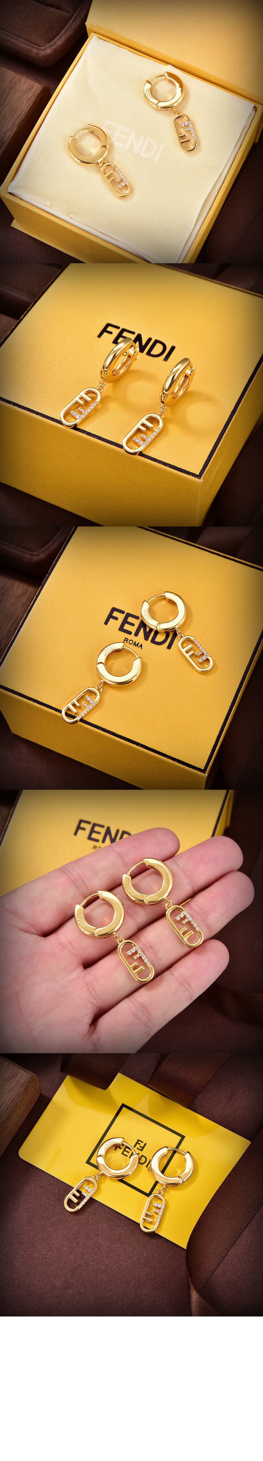 펜디 오’락 이어링 8AH327