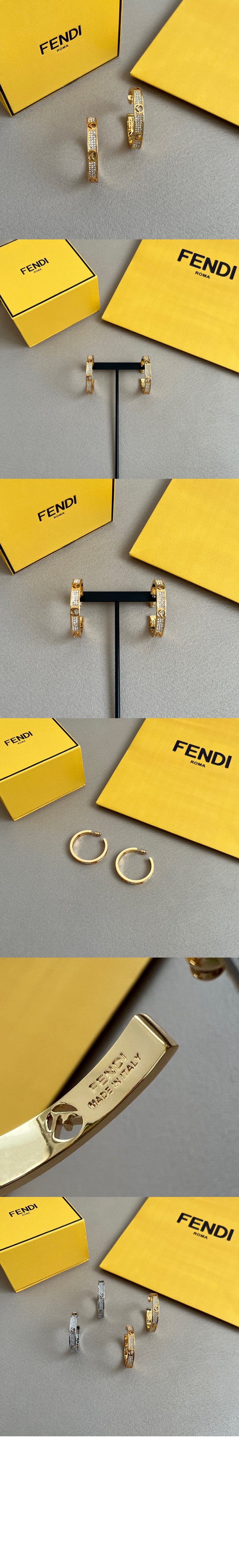 펜디 FF 이어링 8AH537