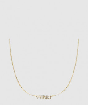 펜디 바게트 네크리스 8AH252