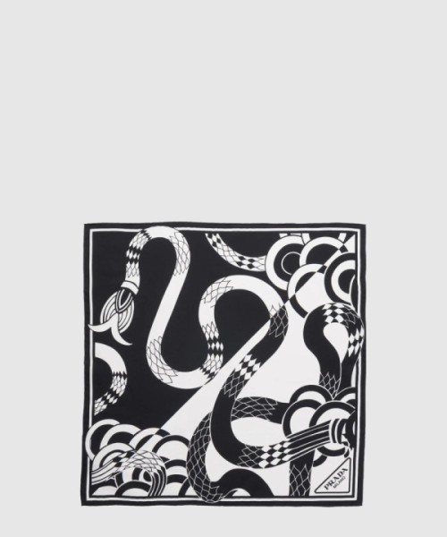 프라다 트윌 스카프 1FF004