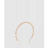 프라다 장식이 있는 브라스 헤어밴드 1IH048