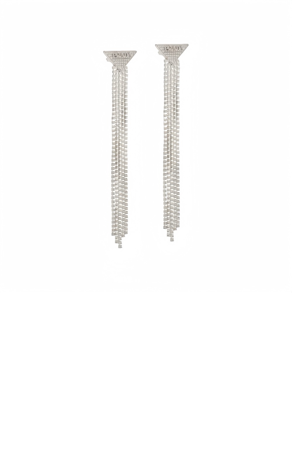 프라다 크리스탈 로고 주얼스 귀걸이 1JO773