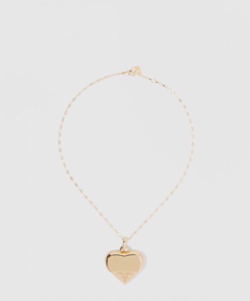 프라다 이터널 골드 중형 펜던트 목걸이 1JCA06