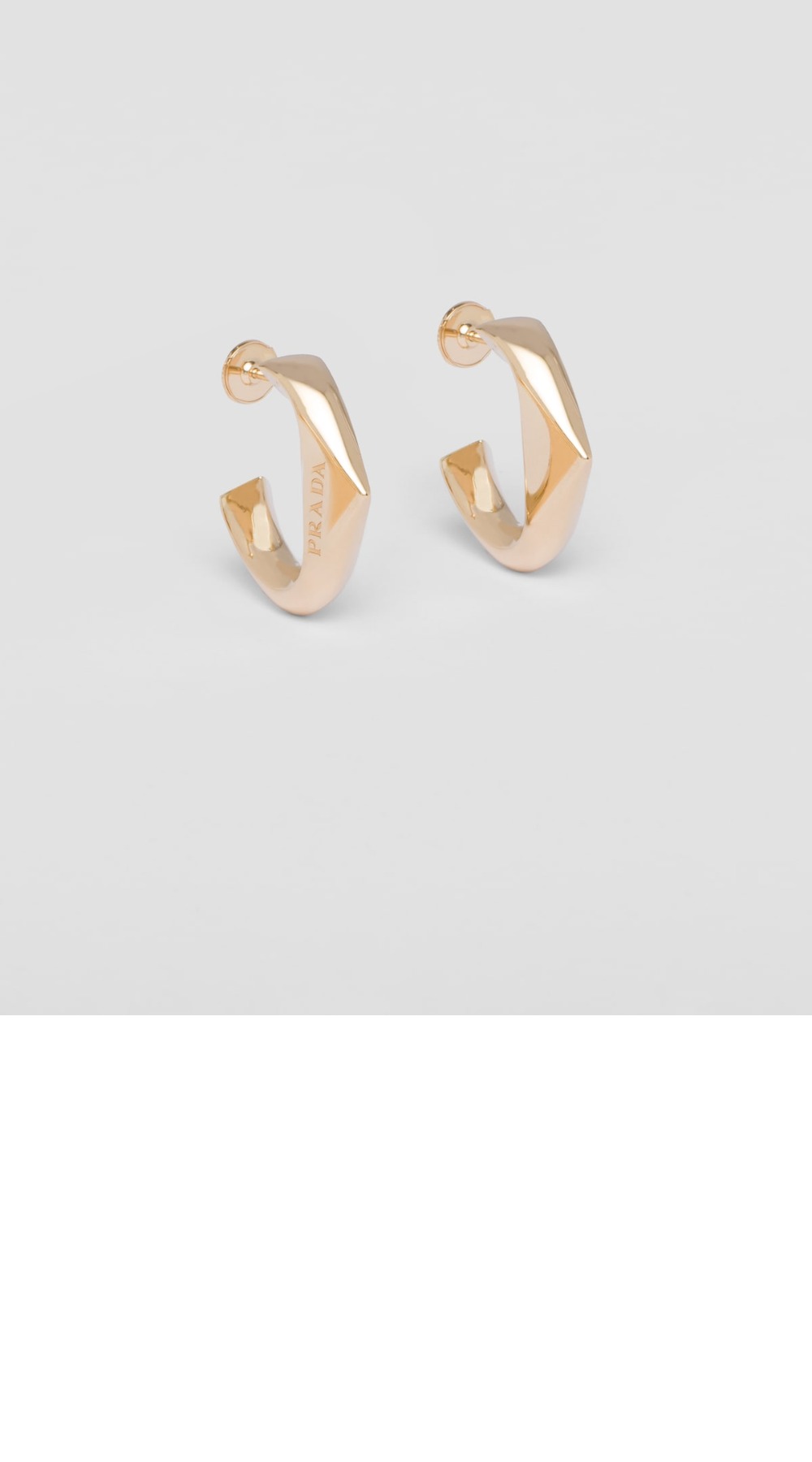 프라다 이터널 골드 귀걸이 1JO940