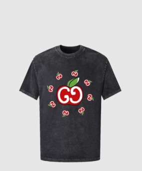 구찌 로고 프린트 반팔