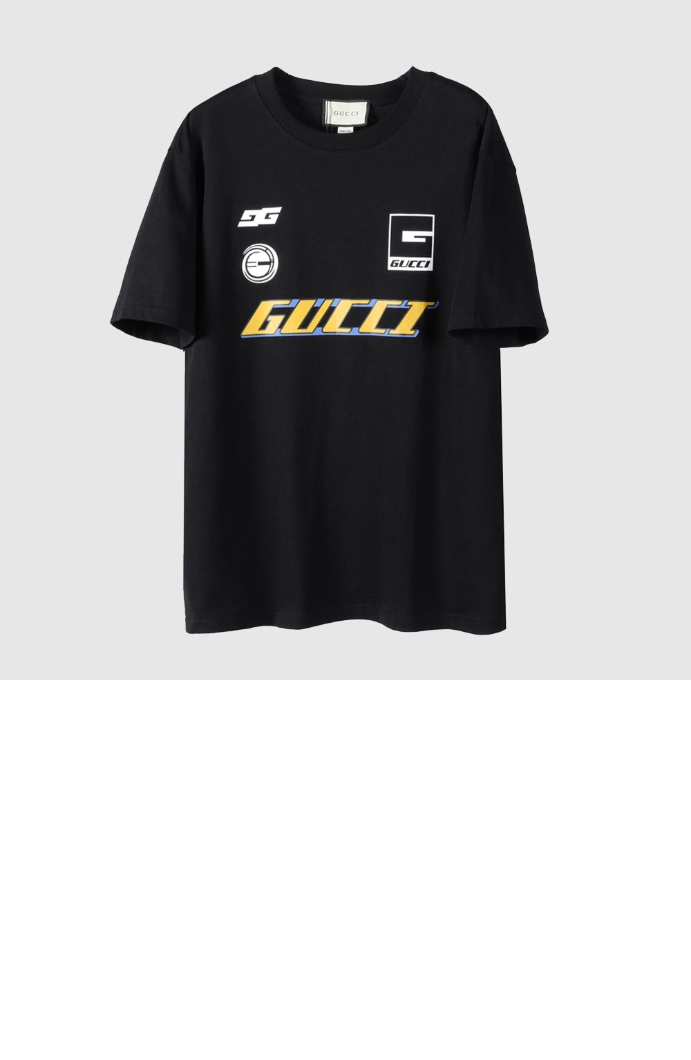 구찌 로고 프린트 반팔