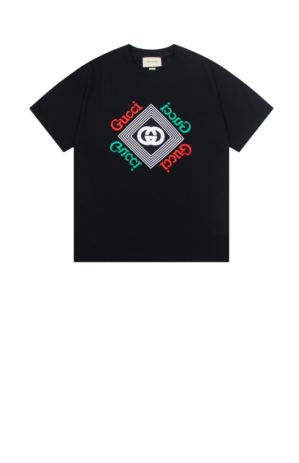 구찌 로고 프린트 반팔