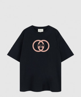 구찌 로고 프린트 반팔