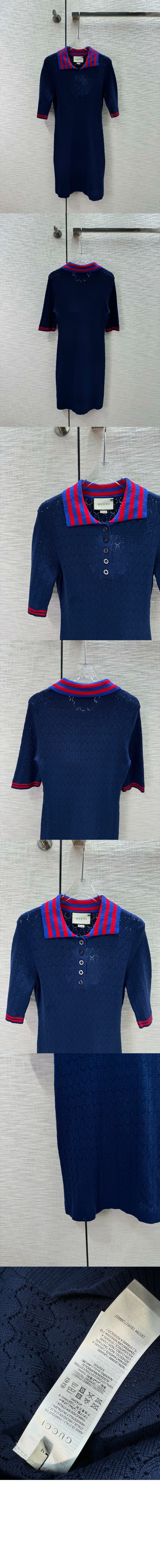 구찌 플라워 프린트 원피스