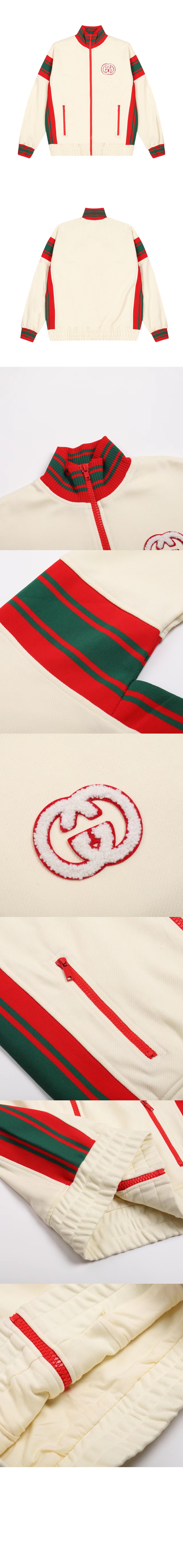 구찌 니트 집업 점퍼