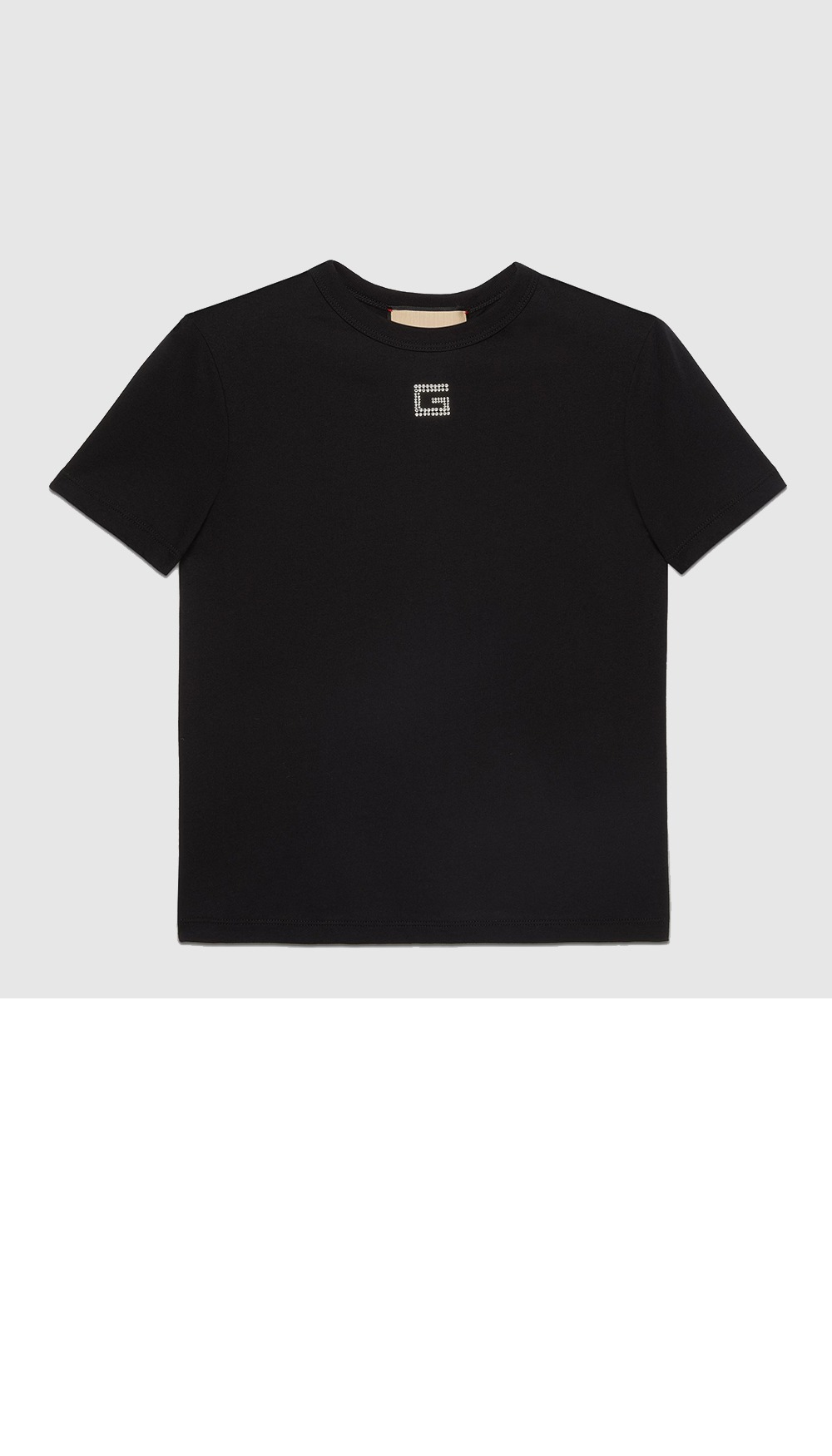 구찌 프린트 면 티셔츠