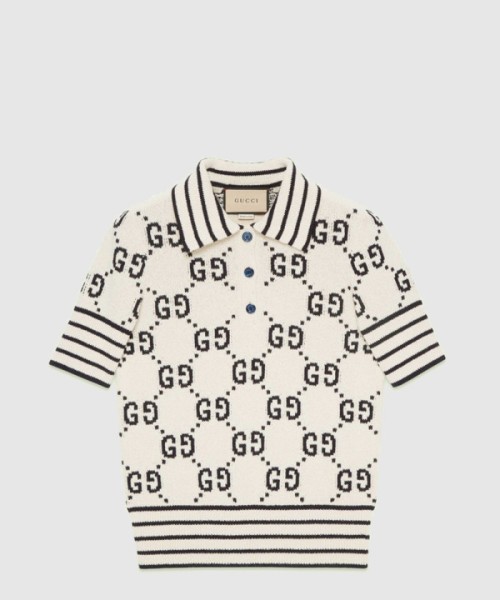 구찌 니트 크롭